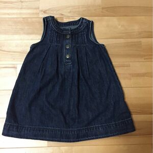 babygap デニムワンピース ジャンパースカート 80