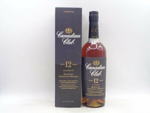 CANADIAN CLUB CLASSIC 12 год Canadian Club classic виски нераспечатанный старый sake 700ml 40% P15191