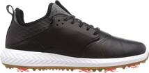 プーマ 25cm イグナイト パワーアダプト ケージド クラフテッド ブラック PUMA IGNITE POWER ADAPT CAGED CRAFTED ゴルフ シューズ GOLF_画像3