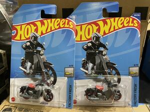 送料込2台セット ホットウィール HONDA ホンダ スーパー カブ SUPER CUB バイク HOTWHEELS