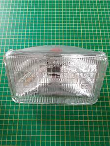 【処分品】KOITO 小糸製作所 全ガラス製 シールドビーム 角型4灯式用 4RSB-2-12P 12V40/60W 旧車 ヘッドライト ヘッドランプ 2個