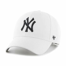 ’47 (フォーティセブン) FORTYSEVEN ヤンキース (ニューヨーク) キャップ Yankees ’47 MVP White メジャーリーグ MLB ベースボール_画像1