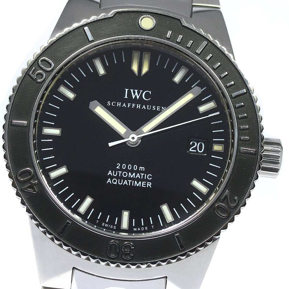 超目玉】 IWC☆インターナショナル GST アクアタイマー 2000M メンズ 腕時計 腕時計(アナログ)