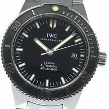 IWC SCHAFFHAUSEN IW353602 GST アクアタイマー デイト 自動巻き メンズ _753253_画像1