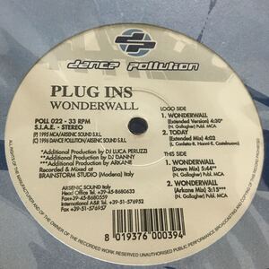 PLUG INS / Wonderwall 12inch Oasis шедевр название remix blur pulp view Liam gallagher Noel gallagher