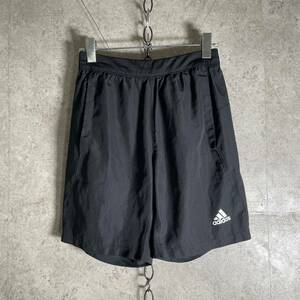 美品 adidas アディダス ハーフパンツ 短パン ショートパンツ CLIMALITE 黒ブラック ランニング ヨガ 登山 スポーツウェア