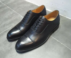 26.0cm original leather high quality business shoes inside feather high class gentleman shoes 