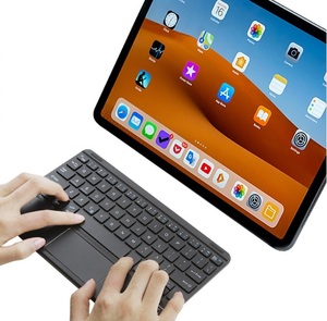  small size Touch pad attaching Bluetooth keyboard Mini wireless keyboard Bluetooth keyboard wireless key board (2)