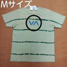 【新品未使用】RVCA ルーカ Tシャツ タイダイ ボーダー バックプリント Mサイズ_画像1