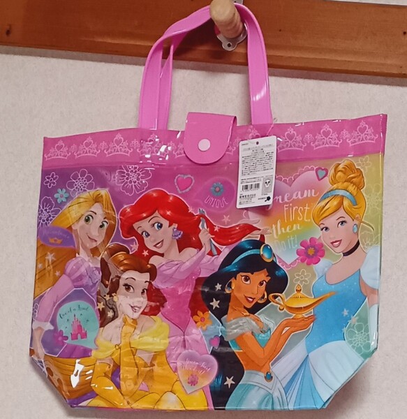 新品送料無料 プリンセス プールバック プールバッグ スイミング 女の子 レッスンバック アリエル ベル ラプンツェル シンデレラ