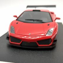 MAKE UP Lamborghini Gallardo LP600＋GT3 2012 レッド 1/43 ミニカー ランボルギーニ ガヤルド メイクアップ ◆3109/宮竹店_画像2