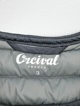 0【美品】ORCIVAL/OR-A0087/ INNER DOWN CREWNECK VEST/3サイズ/オーシバル/インナーダウン/◆3101/西伊場店_画像5