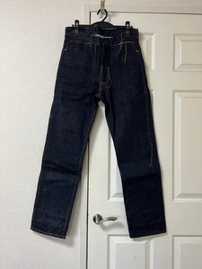 新品 未使用 Needles サイズS Straight Jean Glitch Stitch indigo ニードルズ ストレート ジーン グリッチ ステッチ インディゴ