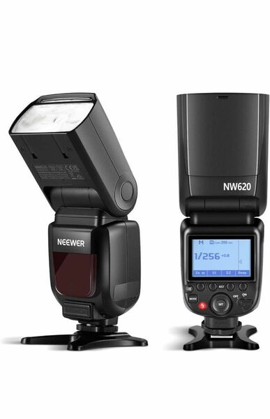 NEEWER NW620 スピードライトフラッシュ 76W GN60 フラッシュ 20-200mm カメラ ミラーレス コスプレ
