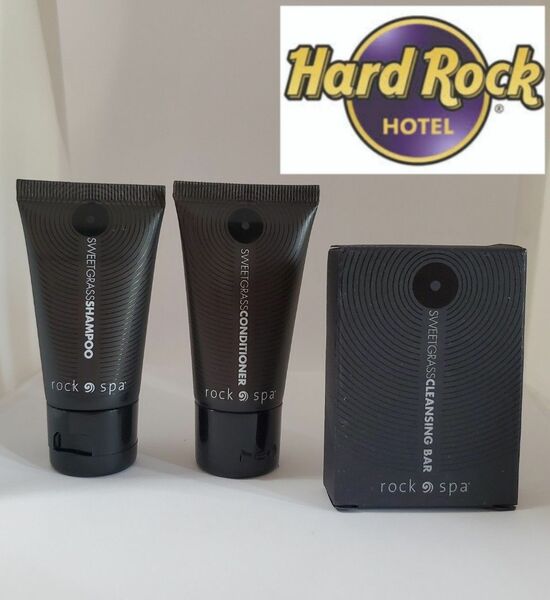 Hard Rock Hotel & Casino ハードロックカフェ ホテル シャンプー コンディショナー 固形ソープ 