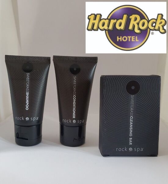 Hard Rock Hotel & Casino ハードロックカフェ ホテル シャンプー コンディショナー 固形ソープ