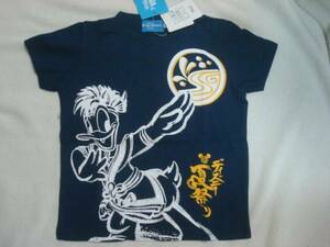 【即決】TDR ディズニー 2014 年　夏祭り Tシャツ　雅涼群舞　ドナルド 100cm