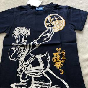 【即決】TDR ディズニー 2014 年　夏祭り Tシャツ　雅涼群舞　ドナルド 110cm