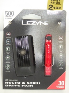 マジ人気【ライトペアセット】レザイン LEZYNE HECTO DRIVE / STICK PAIR