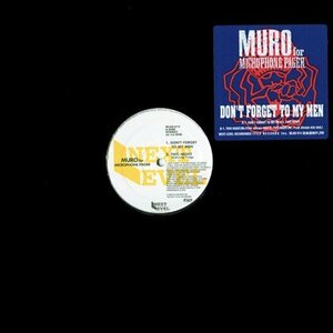 試聴あり★同梱可★Muro For Microphone Pager - Don't Forget To My Men [12”]