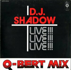 試聴あり★同梱可★D.J. Shadow - Q-Bert Mix (Live!!) [12”]DJ Shadowのトラックを、Q-Bertが鬼スキルでメガミックスした1枚!!