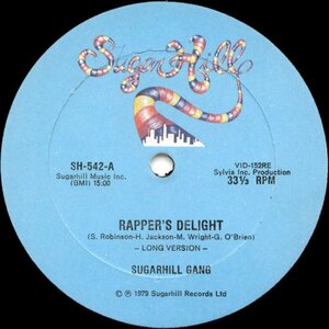 試聴あり★同梱可★Sugarhill Gang - Rapper's Delight [12”]B-Boy大古典、クラシック中のクラシック！！