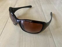 OAKLEY Ravishing Cinder red×G40 中古 レディースモデル オークリー サングラス 廃盤モデル_画像1