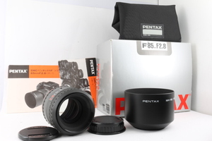 ★ほぼ新品級★ PENTAX-F SMC F2.8 85mm SOFT★元箱付き★ #E505