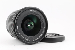 ★一部難あり極上品★ CANON EF-S 10-18mm F4.5-5.6 IS STM #E973