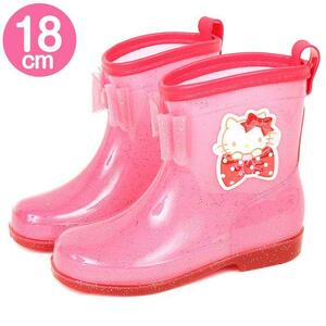 Привет, детские ботинки 18 см, короткие дождевые ботинки, детские девочки милый персонаж Санрио Санрио