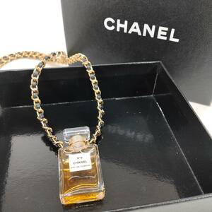 【未使用級】シャネル（CHANEL)　N°5 モチーフ　ネックレス