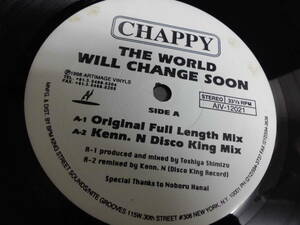 CHAPPY/THE WORLD WILL CHANGE SOON/1830