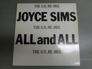 JOYCE SIMS/ALL AND ALL(THE U.K. RE-MIX)/4681