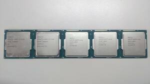 CPUまとめ売り☆Intel core i3-4170 i3-4160 i3-4130② i3-4150☆5個セット♪ FCLGA1150 Haswell