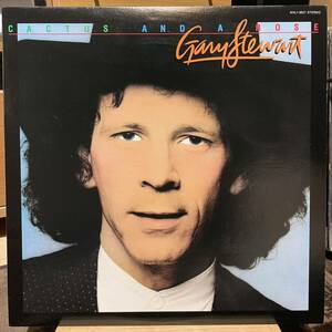 【US盤Org.】Gary Stewart Cactus And A Rose (1980) RCA Victor AHL1-3627 Dickey Betts, Gregg Allman参加作 Honky Tonk