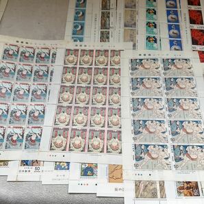 記念切手 相撲 日本の歌 近代美術 50円シート 額面27000円 まとめて の画像8