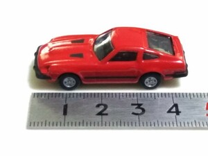 Стоимость доставки 120 иен ~ Kyosho 1: 100 Nissan Fairlady Z Minicar Collection 280Z-T (HS130) 1980 (красный) 1/100 Circle K Sunkus 2799835