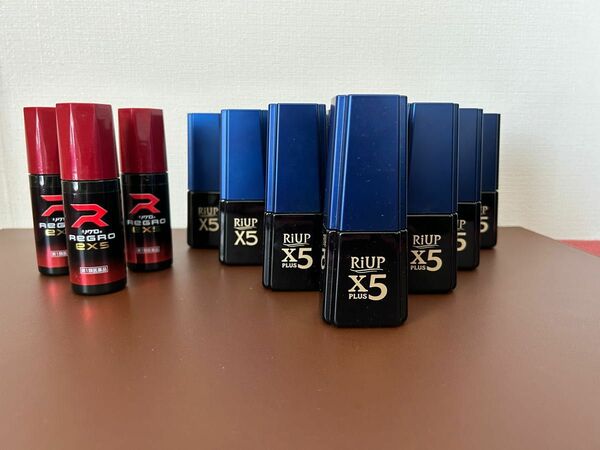 RiUP X5 リアップX5 使用済みケース10本＋REGRO ex5 使用済みケース3本