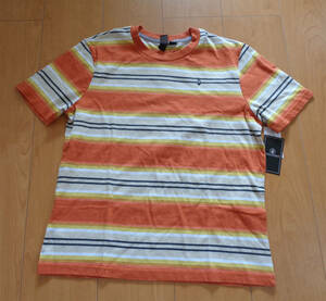  Volcom VOLCOM / border short sleeves T-shirt * lady's M/5,280 jpy 