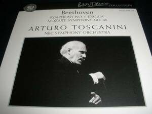 トスカニーニ ベートーヴェン 交響曲 3番 英雄 モーツァルト 40 エロイカ NBC交響楽団 リマスター 紙ジャケ 美品