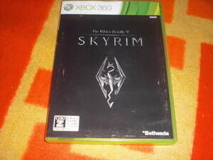 即決Xbox360 The Elder Scrolls Ⅴ SKYRIM