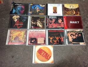 13 CDs setto , Hard rock , Metal