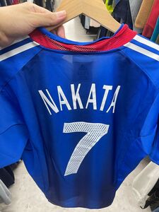 日本代表 W杯 ワールドカップ　中田英寿　ユニフォーム