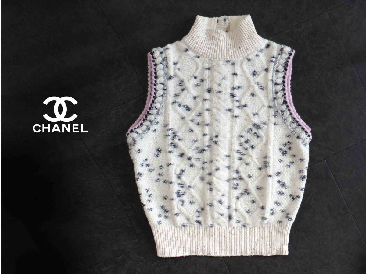 ヤフオク! -「(シャネル chanel) (カシミア カシミヤ)」(ベスト