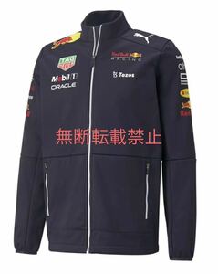 ★即決★ 完売品★PUMA プーマ Red Bull Racing レッドブル レーシング ホンダ 裏起毛フリース ソフトシェルジャケット チームブルゾン M