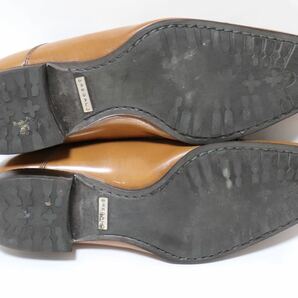 即決落札 REGAL 24㎝ 011R ビジネスシューズ ストレートチップ 外羽根 ブラウン メンズ 高級靴 本革 フォーマル 紳士靴 送料無料の画像7