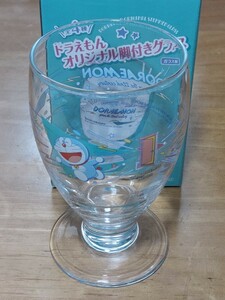 新品未使用品　ドラえもん　オリジナル脚付グラス　容量220ml