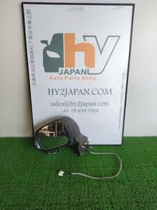 DBA-ZRR70W　ZRR70W　ZRR7　ZSタイプ　ヴォクシー　サイドミラー　左　2008　走行243442㎞　中古　#hyj　87940-28B10 NSP63780