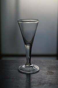18世紀 ブルゴーニュ地方のグラス ブルギニョングラス / 1700年末・フランス / 古道具 アンティーク 硝子 ワイン アペリティフ A