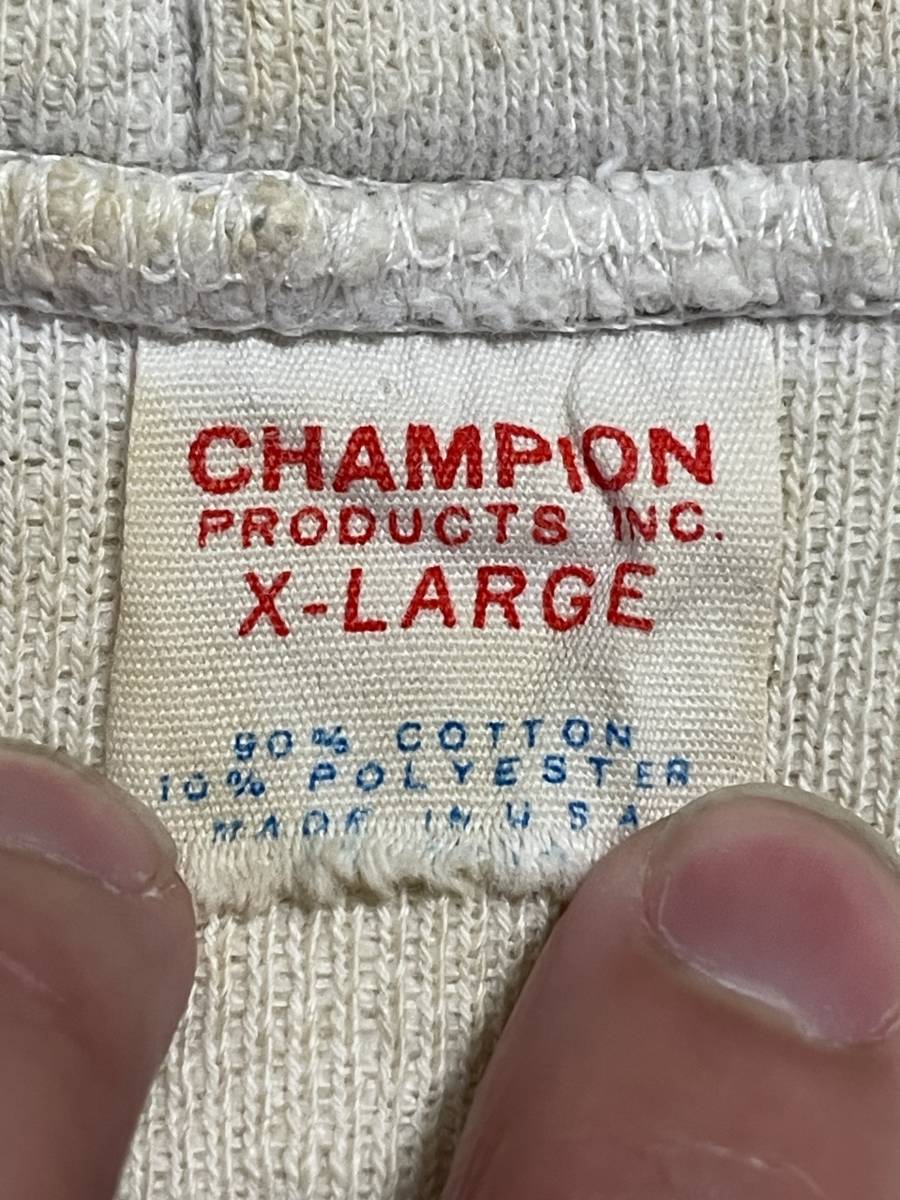 XL 60s Champion チャンピオン PRODUCTS プロダクツタグ ダブル